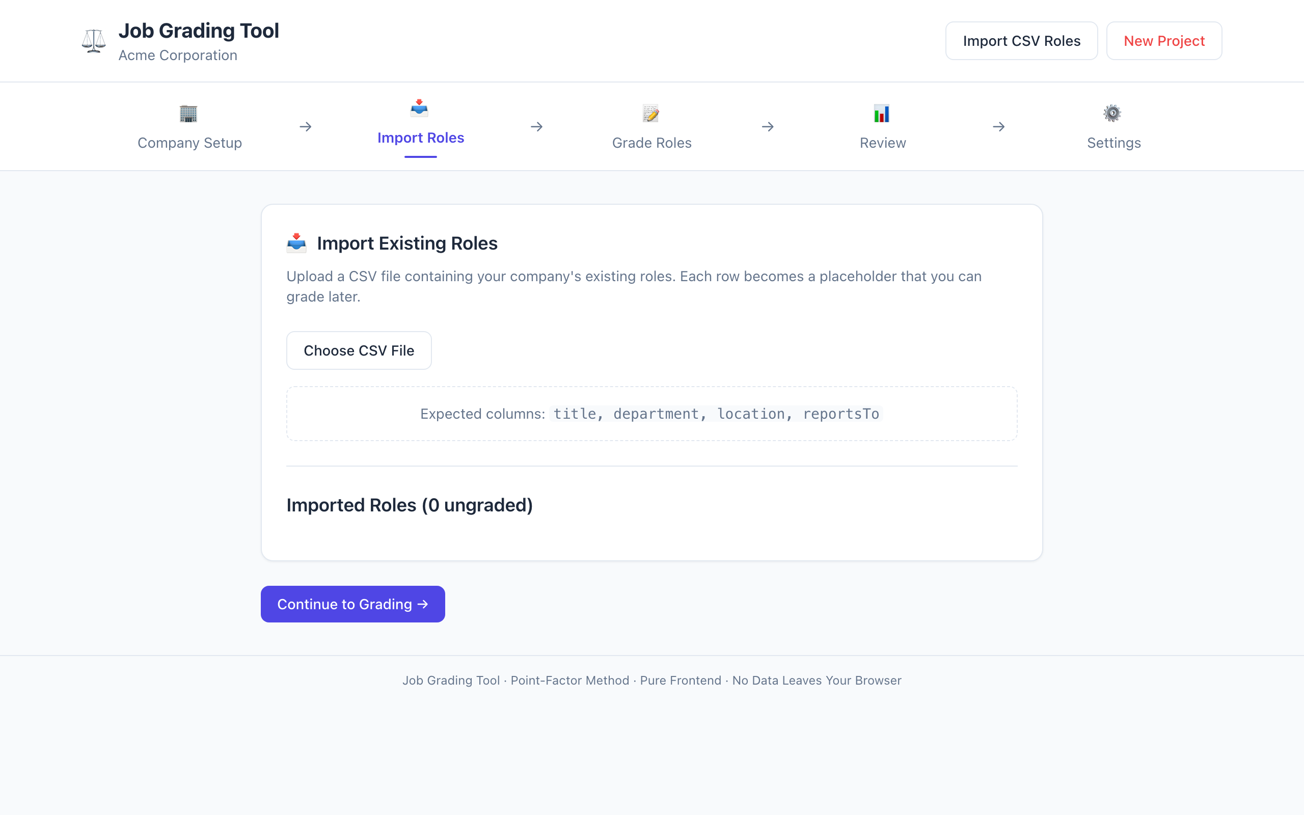 Import Roles